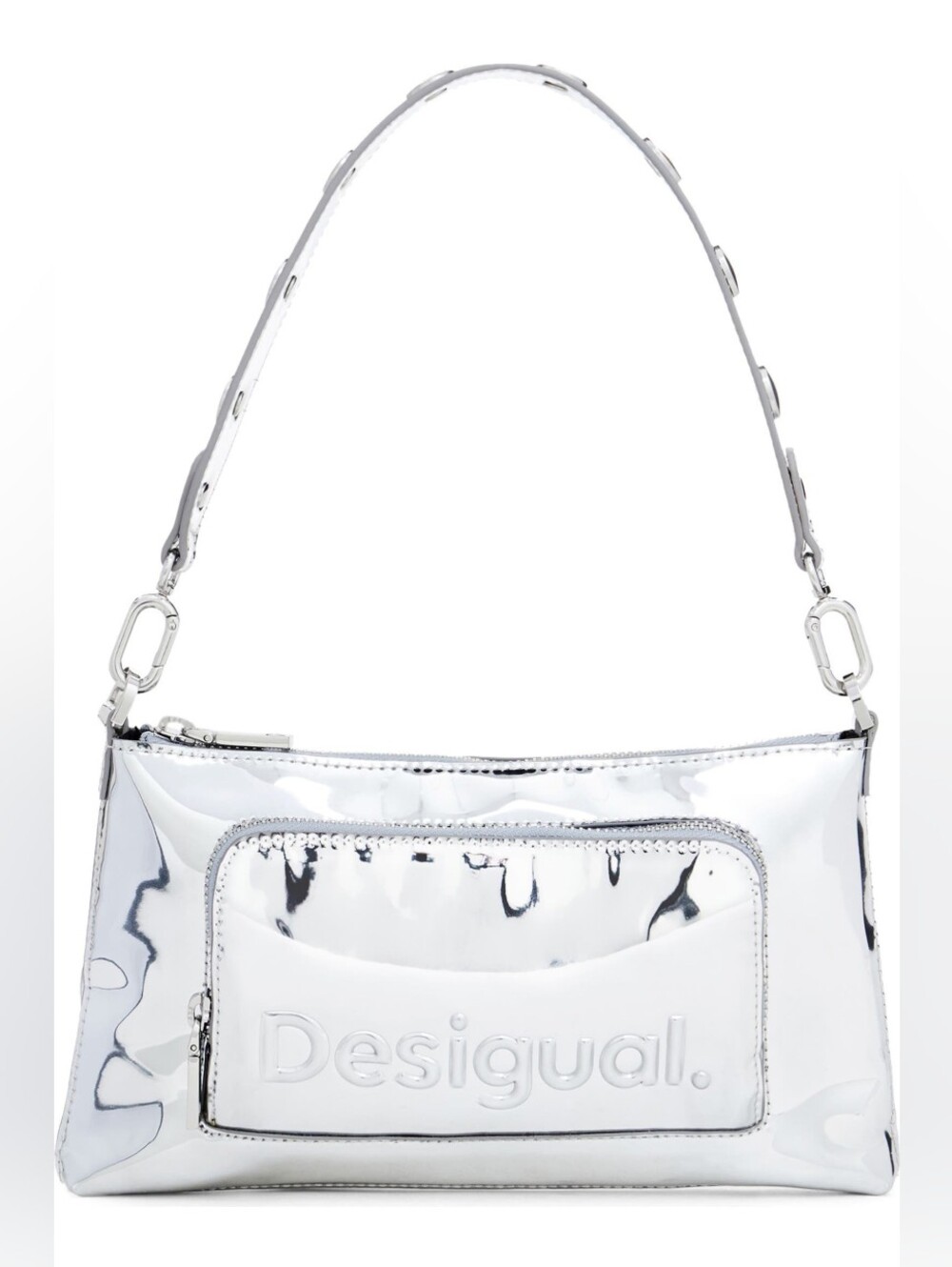 Desigual Halfβ Logo Faux Leather Shoulder Bag NEW